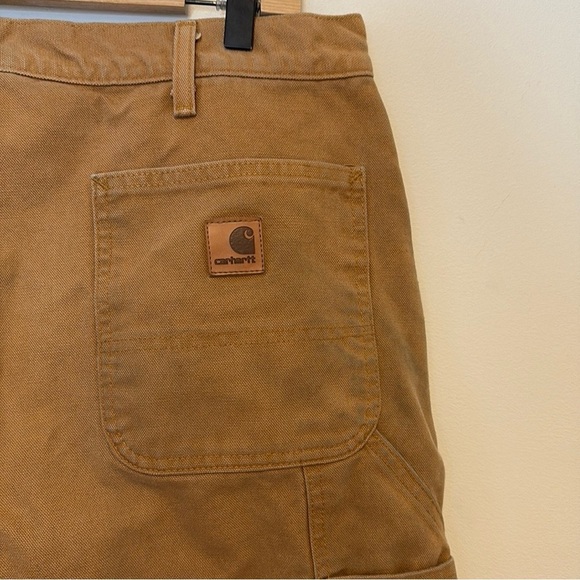 Carhartt lined carpenter pants , sz 36 X 30 - Picture 4 of 12